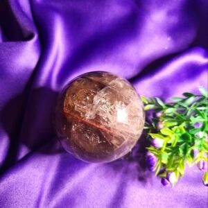 Smoky Quartz Crystal Sphere